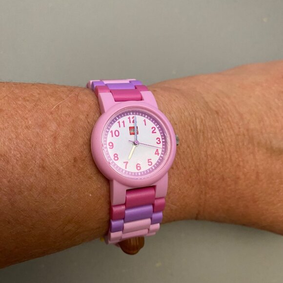 Lego Friends Pink & Purple Analog Watch With Mini-Figure - Picture 3 of 5